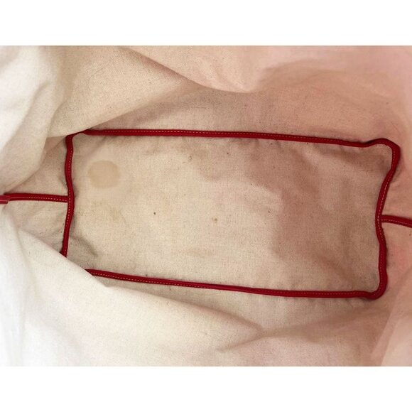 Goyard St Louis GM Red Shoulder Tote Bag & Pouch Goyardine Saint Louis Purse - Picture 11 of 13